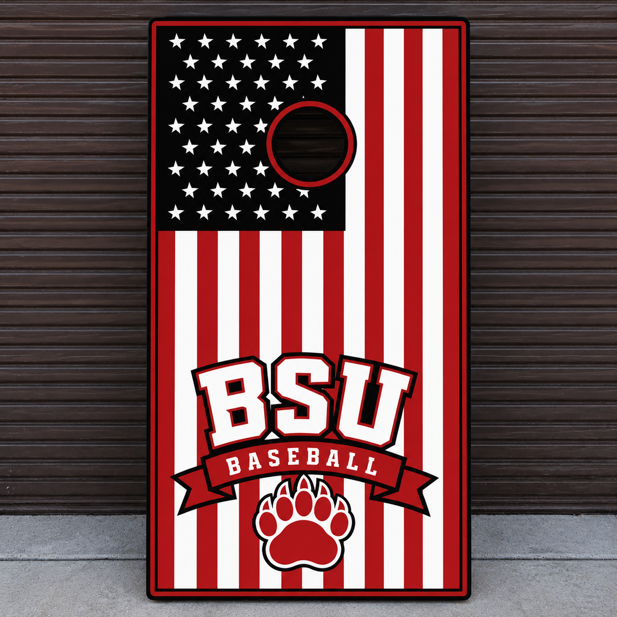 BSU Baseball custom board design