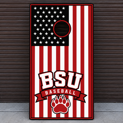 BSU Baseball custom board design