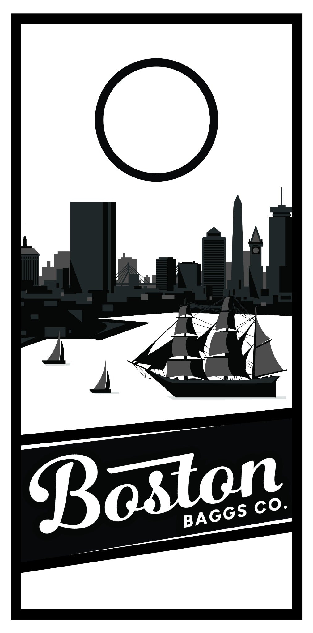 Boston Baggs USS Constitution custom board